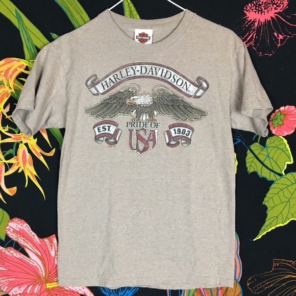 Harley-Davidson Tops - HARLEY DAVIDSON / Pride of America tee